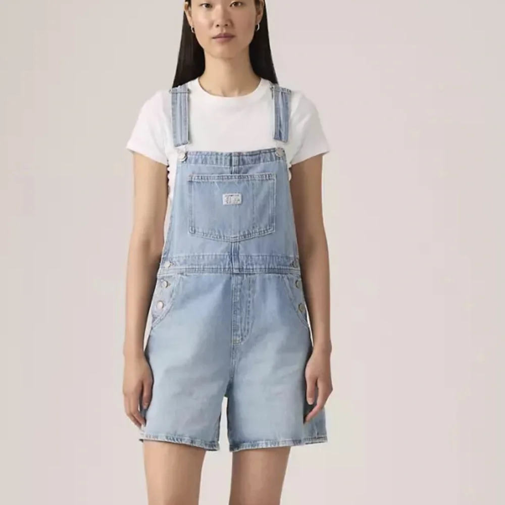 Levi's  Blue Denim Overalls - Picture 11 of 14